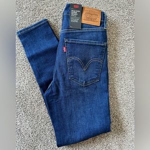 Levi’s mile high super skinny ankle jeans